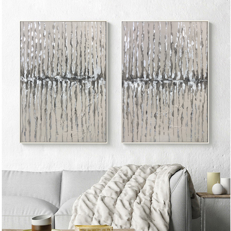 Handgemachtes modernes abstraktes wandern-Wohnzimmer-Kunst-Ölgemälde auf Leinwand orther Malerei