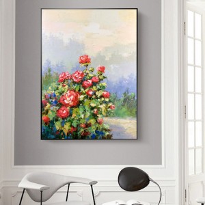 Großhandel Wandbilder Dekoration Blume Leinwand Kunst Moderne Ölgemälde Cuadros Stillleben Gemälde