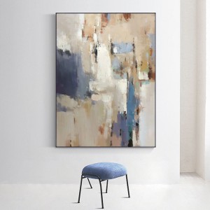 Handgemalte Home Dekoration Große Größe Wandmalerei Bunte Abstrakte Leinwand Kunst Ölgemälde