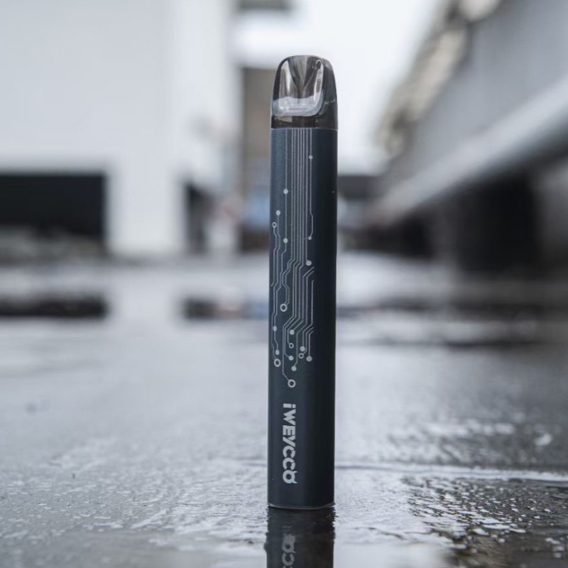 USA Freies Schiff 100% Original Iweycco Ghost E Zigaretten Gerät Kit Vape Batterie 20mg Patrone RGB Licht