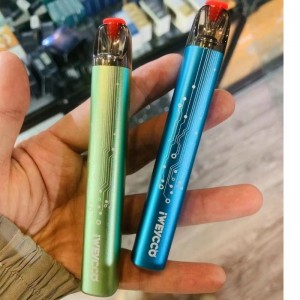 USA Freies Schiff 100% Original Iweycco Ghost E Zigaretten Gerät Kit Vape Batterie 20mg Patrone RGB Licht