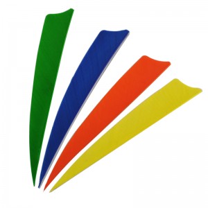 Nika Bogenschießen 172312 4Inch Federschild für Bogenschießen Alle Arten von Pfeil Fletching Shooting