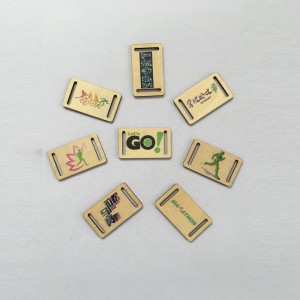 Hölzerne kleine Karte