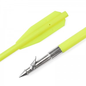 Elong Outdoor 110356-17 6.8inch Fischbolzen Harpune Stahlpunkt Kunststoffwelle für Körbchenbogen