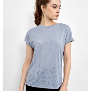 Sport Jersey T-Shirt einer geraden Silhouette