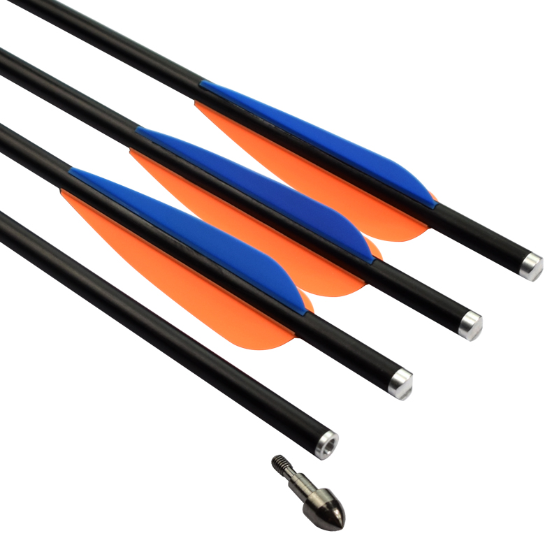 Elong Outdoor 117001 17Inch 8850 Fiberglas Bolzen Bogenschießen Schießausrüstung Armbrustbolzen