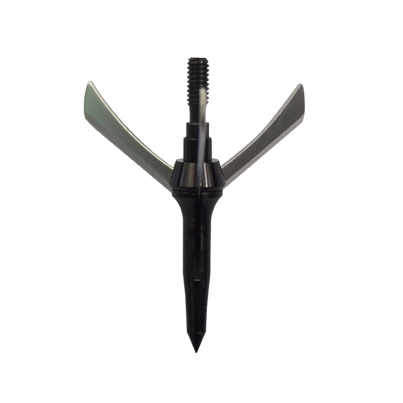 Nika Bogenschießen 15B022 3 Klingen Broadhead mit Edelstahlklingen Armbrust Jagdpfeilköpfe