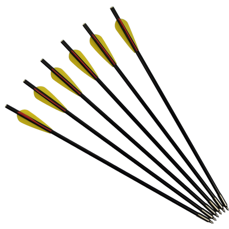 Elong Outdoor 117018 18Inch ID6mm Fiberglas Bolzen Bogenschießen Schießen Armbrustbolzen