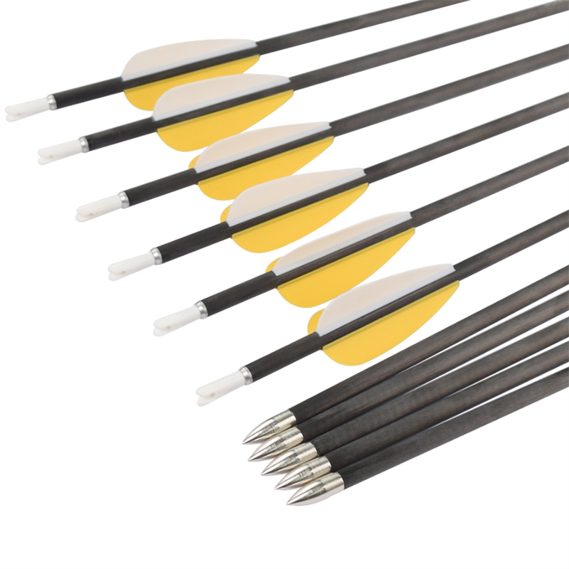 Elong Outdoor 110322 ID4.2mm SP700 Kohlefaser Pfeil Bogenschießen Recurve Bug Shoting