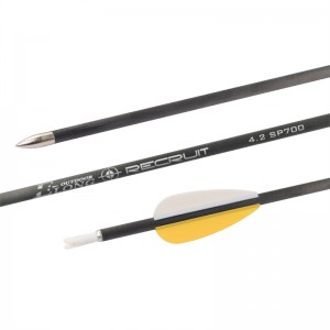 Elong Outdoor 110322 ID4.2mm SP700 Kohlefaser Pfeil Bogenschießen Recurve Bug Shoting