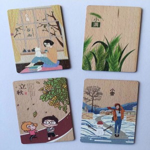 Hölzerne Raumkarte.