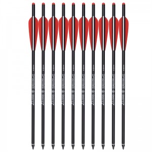 Elong Outdoor 116048-01 ID7.62mm 18Inch Rollfiberglas Bolzen Bogenschießen Armbrustbolzen