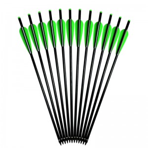 Elong Outdoor 114225 20-Zoll-Aluminium-Armbrustbolzen TPU-Schaufeln Bogenschießen-Jagdausrüstung