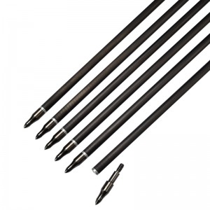 Elong Outdoor 114454 ID6.2mm SP500 30inch Kohlefaserpfeil Turkey Feder Bogenschießenschießen