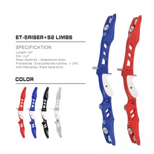 Nika Bogenschießen 210036 23inch Rh ilf Bogenschießen Panahan Memanah Recurve Bow Riser für Outdoor Bogeny Bow Ziel Schießen