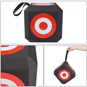 Elong Outdoor 410033 23 * 23 cm EVA-Bogenschießenziel, das in Bogenschießen-Zielschießen und--Praxis weit verbreitet ist