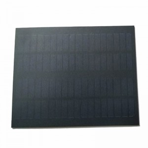 Hohe Effizienz Mini monokristalliner Silizium Solarzellenpreis Preis günstig kundenspezifisch 2,5w Haustierlaminat Solarpanel