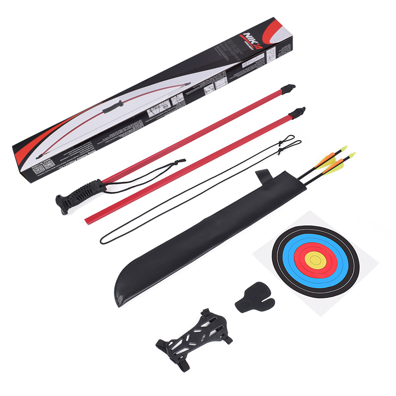 Nika Archery 210038 44inch 15 Pfund Split Youthbow für Kinder Archer Outdoor -Target -Dreh und -praxis