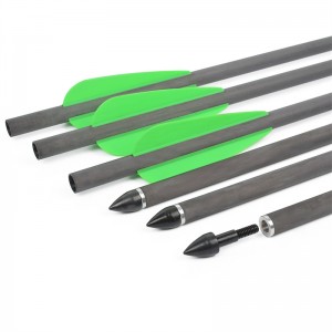 Elong Outdoor 113003-02 Airgun 26.37inch Carbon Bolt Kunststoffschaufel Bogenschießen Armbrust Pfeilschießen