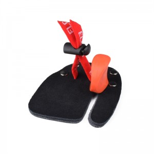 Elong Outdoor 42ft02 RH M Größe Finger Tab Bocresiery Zubehör für Recurve Bow Schießen Fingerschutz