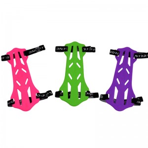 Elong Outdoor 44AG03 Armschutz Weichgummi doppelt mit Bogenschießen Pfeile Schießen Kunststoffschutz