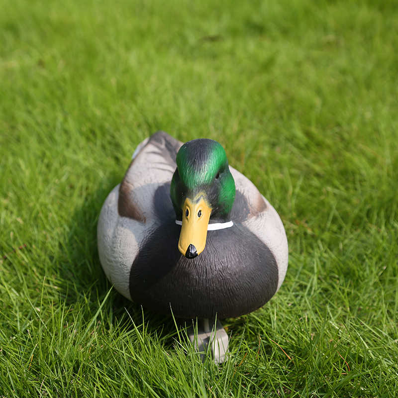 Plastic Ente Locky Mallard Weibliche Ente Drake Floating Kiel Tödliche Jagdköder