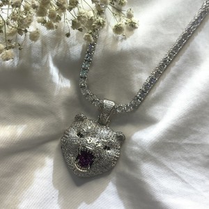 Hip-Hop einlagerter Zirkon Anhänger Tiger Anhänger