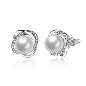 Die koreanische Version der einfachen Temperament-Ohrringe