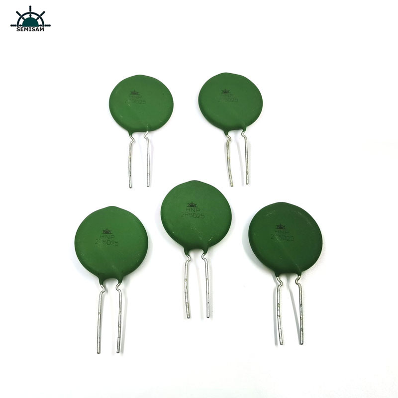 Original Hersteller Green Silicon Surge Schutz 2R5D25 5D5 5D7 10D5 10OHM Widerstandsleistung NTC Thermistor