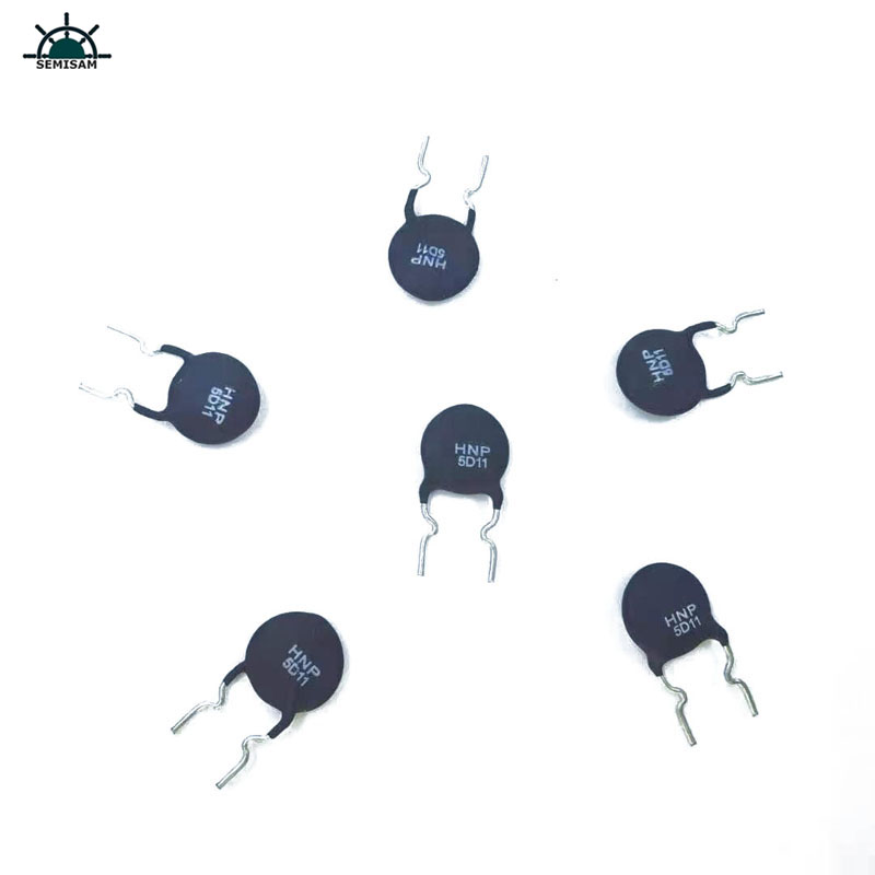 Hohe Qualität OEM HNP5D11 Durchmesser 11mm 5OHM Elektronische Komponenten NTC Thermistor für UPS Power PCB Board