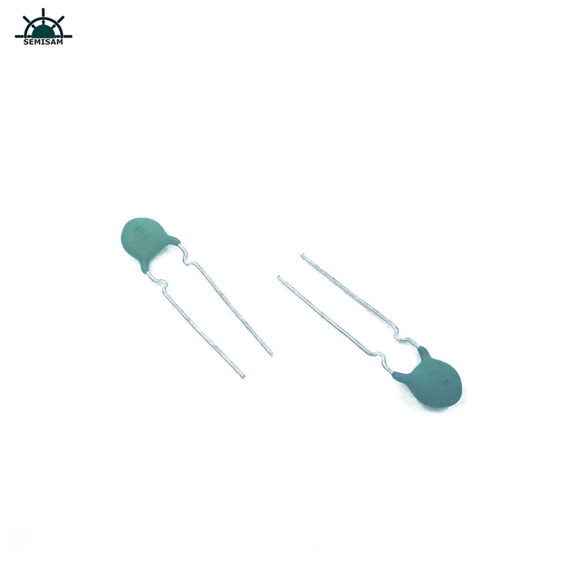 Hohe Qualität OEM Green HNP5D9 Durchmesser 9mm 5 Ohm NTC Thermistor für UPS Power PCB Board