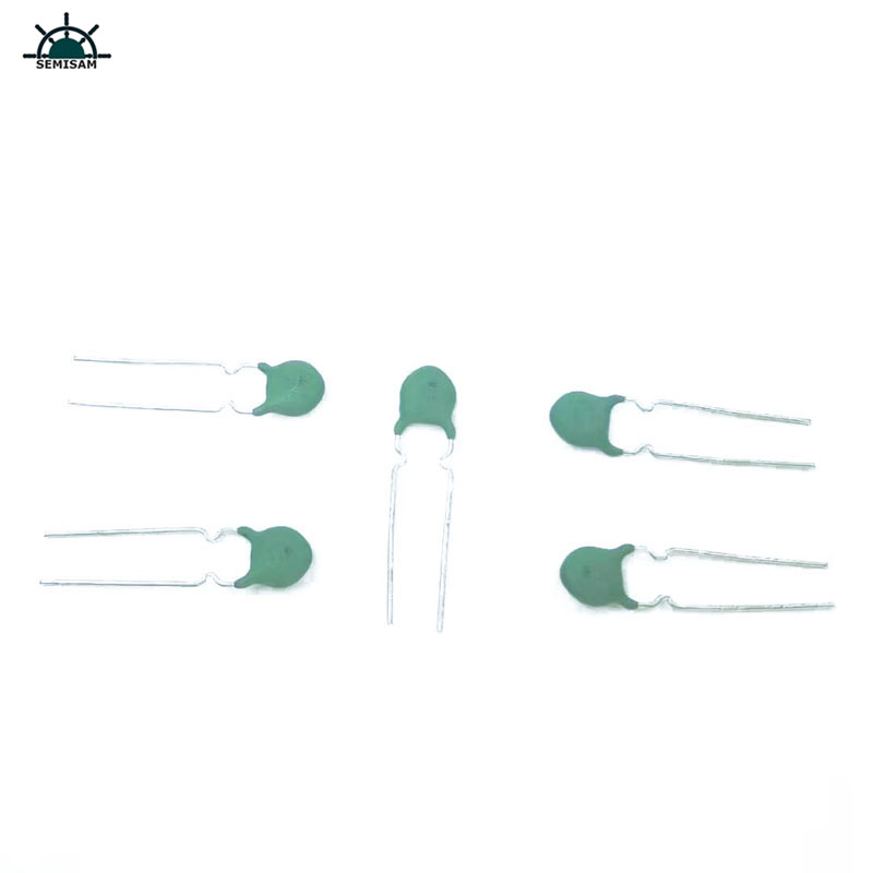 Hohe Qualität OEM Green HNP5D9 Durchmesser 9mm 5 Ohm NTC Thermistor für UPS Power PCB Board