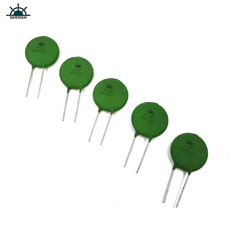 High-Power-Typ-Thermistor China gute Qualität 5 Ohm HNP4R7D25 NTC Leistungswiderstand Thermistoren direkt verkaufen