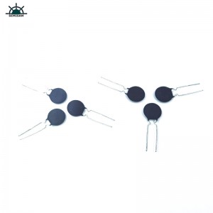 China ODM OEM lange Blei Black 30 Ohm 30D15 Durchmesser 15mm Widerstandskraft NTC Thermistor