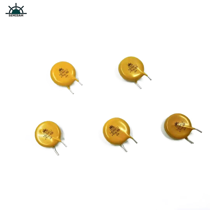 ODMniedrigerer Preis Guter Service, gelb hoher Surge MOV 14mm HVR14D681K Zinkoxid-Varistor für LED-Leuchten