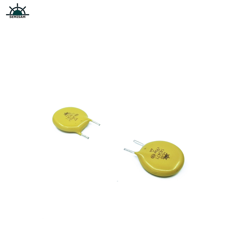 Hersteller China existierte Produkte, gelb geschnittener Kink MOV-Widerstand14mm 14D471 470V Varistor MOV