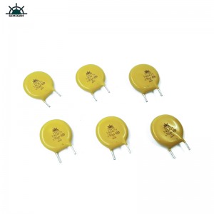 Hersteller China existierte Produkte, gelb geschnittener Kink MOV-Widerstand14mm 14D471 470V Varistor MOV