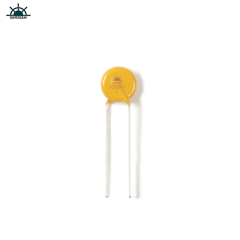Fabrik Direct Sale Sale Durchmesser 10mm HVR10D561-J Stromüberspannungsschutz Schutz Thermische Sicherung Varistor MOV