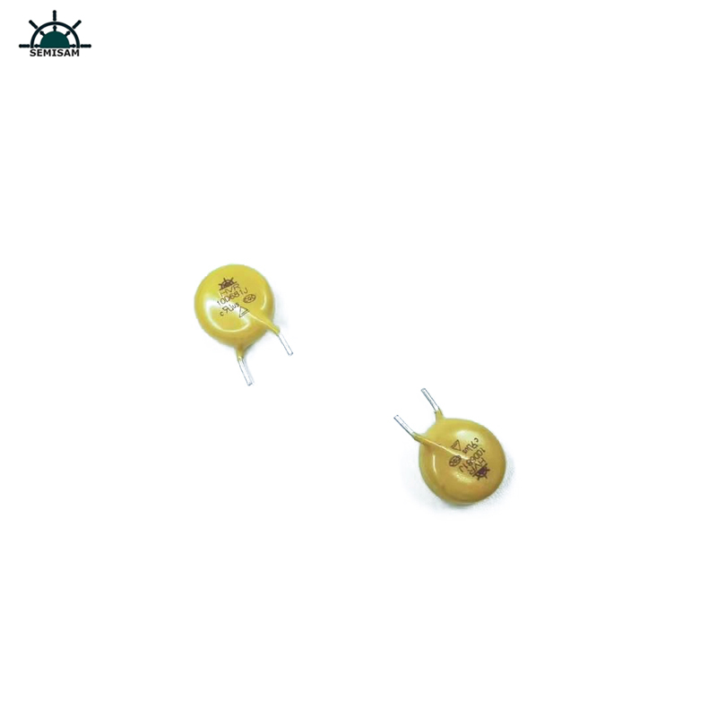 China Original Hersteller Passive Elektronikkomponenten, Gelb MOV 10mm HVR10D681K Zinkoxidvaristor
