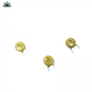 China Original Hersteller Passive Elektronikkomponenten, Gelb MOV 10mm HVR10D681K Zinkoxidvaristor