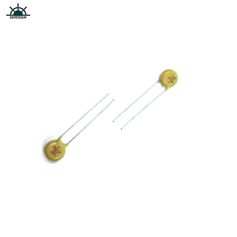 China ODM Electronic Factory, Yellow Mov 7mm HVR07D621K Zinkoxidvaristor für Haushaltsgeräte