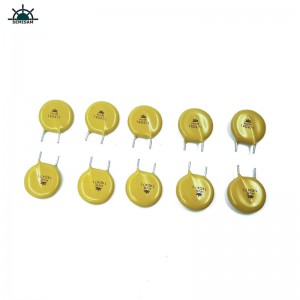 China Elektronikkomponenten, gelb MOV-Widerstand14mm 14D471 470V Zov Indigial Varistor MOV 5mm