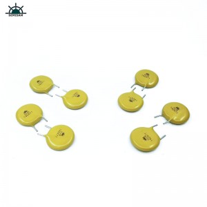China Elektronikkomponenten, gelb MOV-Widerstand14mm 14D471 470V Zov Indigial Varistor MOV 5mm