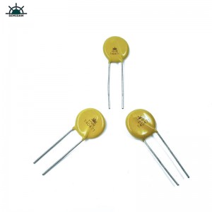 China Elektronikkomponenten, gelb MOV 14mm 14D471 470V Varistor Zov Indigial Varistor