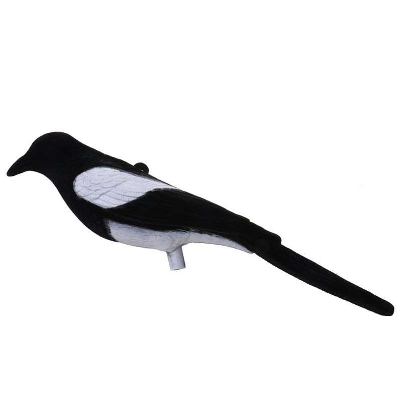 Kunststoff beflockt Magster-Locker-Köder-Schießfalle lodernde Jagd-Lockvogel-Vogel für Outdoor-Jagdzubehör