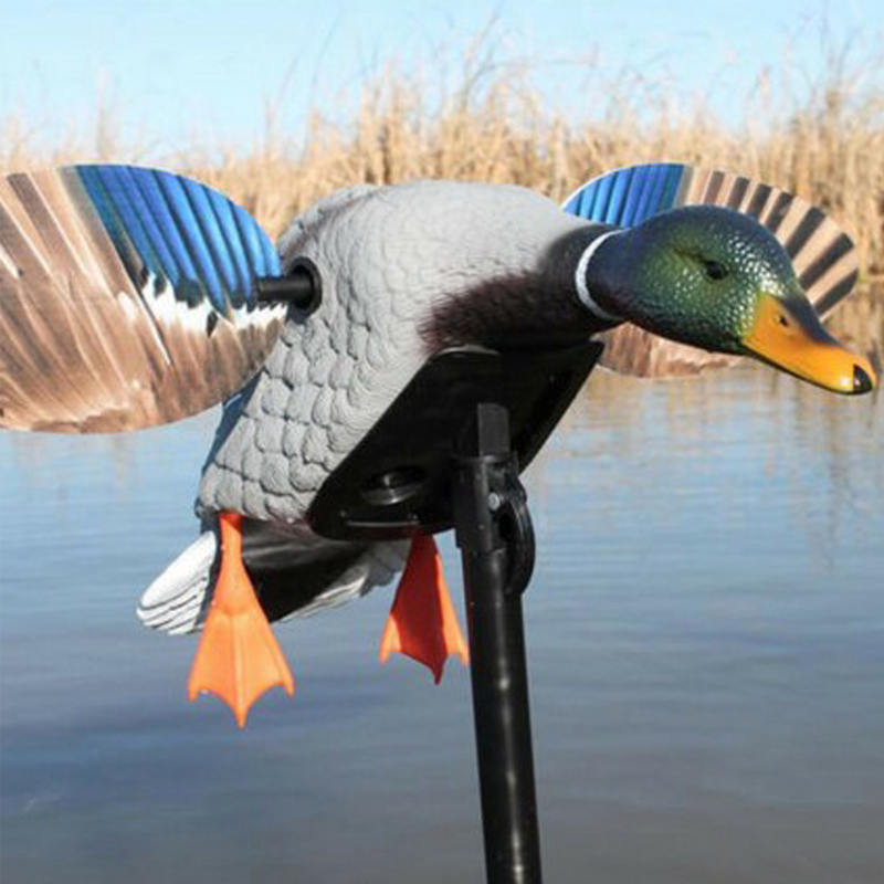 Kunststoff Mallard Drake Motorisierte Jagd Ente Lockvögel