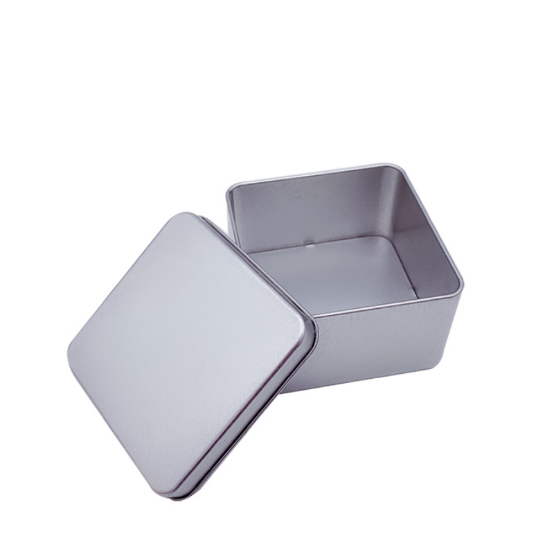 Quadratische Blechbox (93mm * 93mm * 55mm)