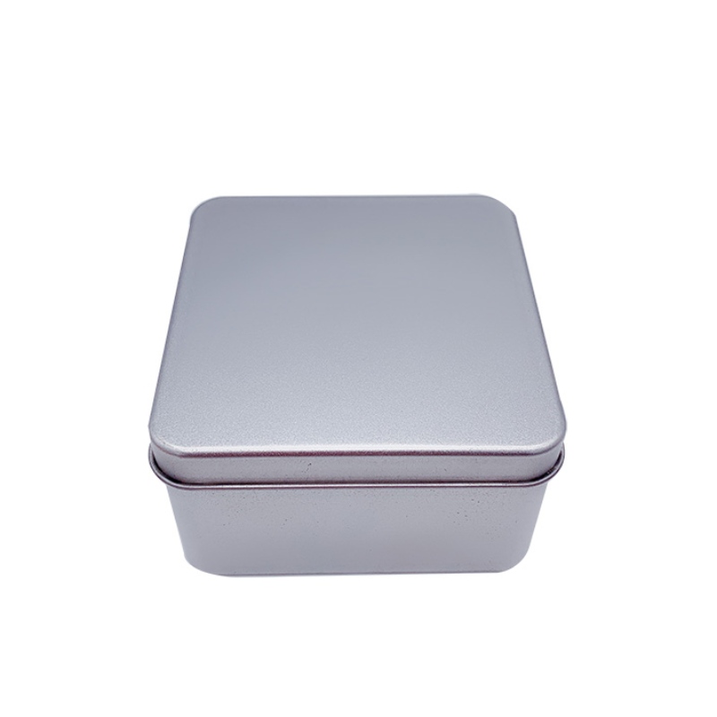 Quadratische Blechbox (93mm * 93mm * 55mm)