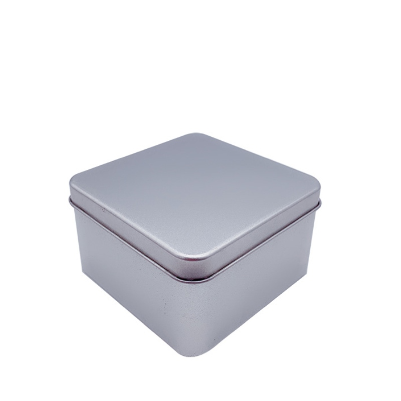 Quadratische Blechbox (93mm * 93mm * 55mm)