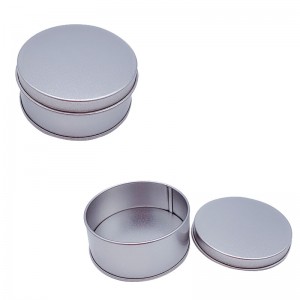 Frosted Paper Clip Blechdose mit Deckel 65 * 30mm